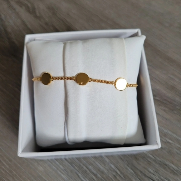 NWT MK Circular Charm Bracelet - Picture 2 of 3